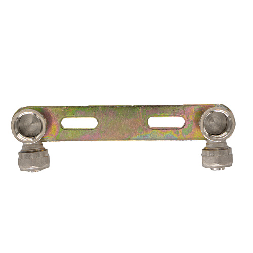 Уголок на планке для крепл. смес. в/р 16х1/2 CTM Уголок на планке для крепл. смес. в/р 16х1/2 CTM